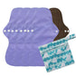 Set of 5 Heavy Flow Period Pads & Free Wet Bag
