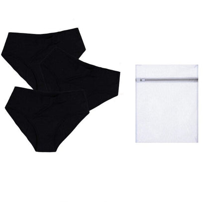 2/3 Piece Set Period Pants with Laundry Bag